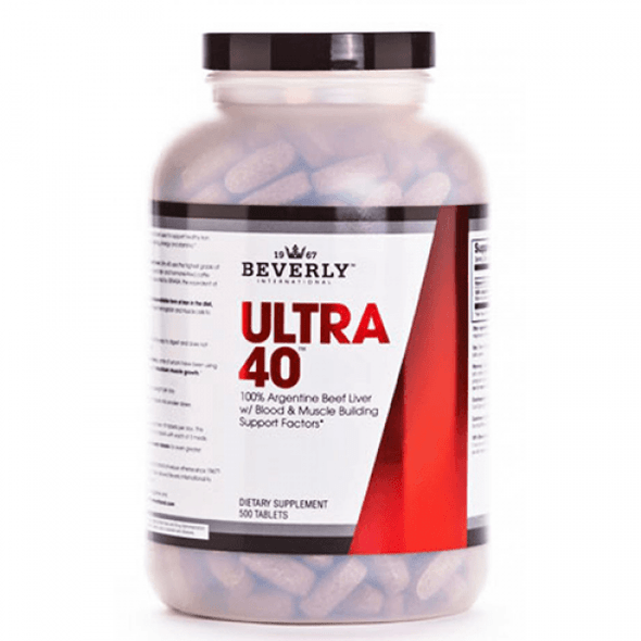  Beverly International Ultra 40 500 Tablets 