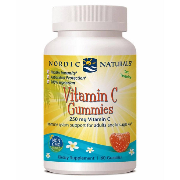  Nordic Naturals Vitamin C 60 Gummies 