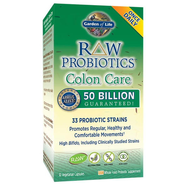 Garden of Life Garden Of Life Raw Probiotics Colon Care 30 Veg Caps 