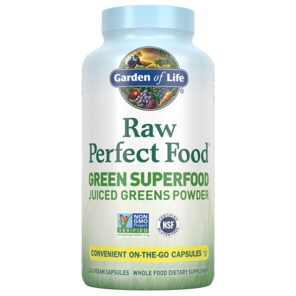 Garden of Life Garden Of Life Raw Perfect Food Green 240 Capsules 