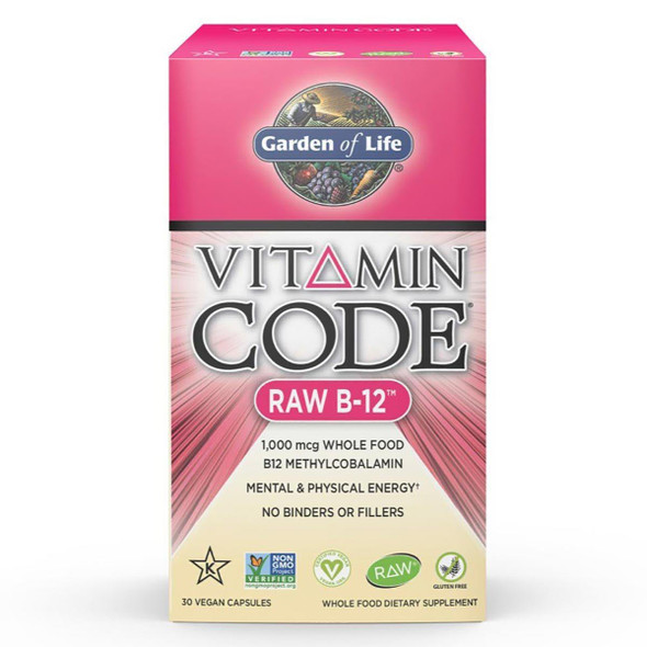 Garden of Life Garden Of Life Vitamin Code Raw B-12 30 Capsules 