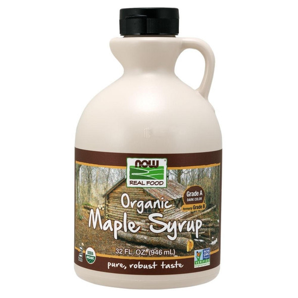  Now Foods Organic Maple Syrup Grade A 32 oz. 