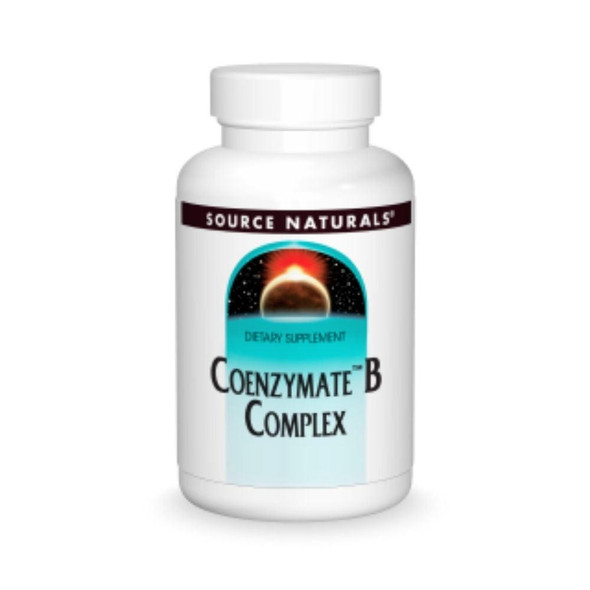  Source Naturals Coenzymate B-Complex Sublingual Peppermint 60 Tablets 