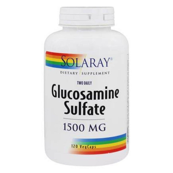  Solaray Glucosamine Sulfate 1500mg 120 Capsules 