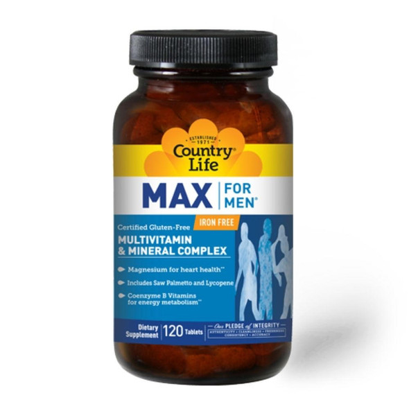 Country Life Max For Men 120 Tablets 