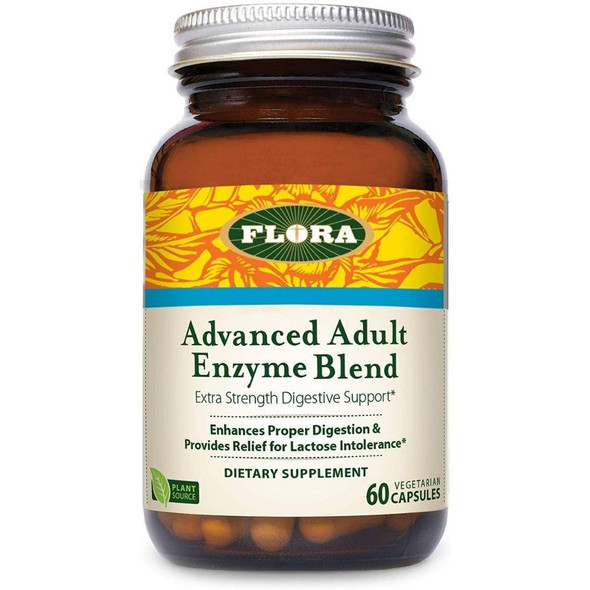  Flora (Udo's Choice) Advanced Adult Enzyme 60 Capsules 