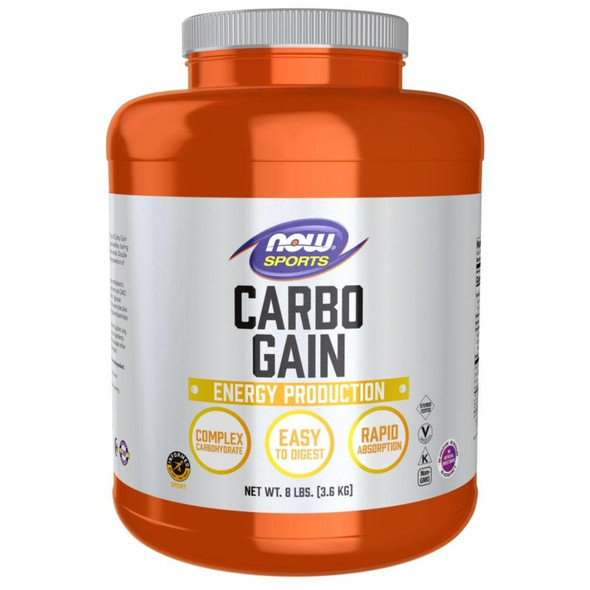  Now Foods Carbo Gain 8 lbs. 