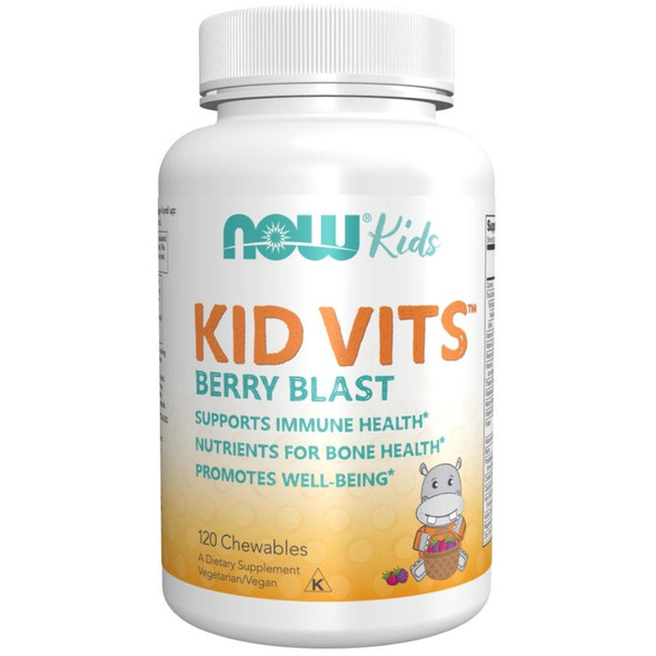  Now Foods Kids Vits Berry Blast 120 Chews 