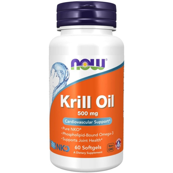  Now Foods Neptune Krill Oil 500mg 60 Softgels 