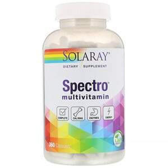  Solaray Spectro Multivitamin 360 Caps 