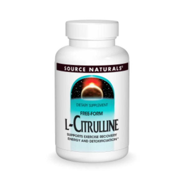  Source Naturals L-Citrulline 500mg 60 Capsules 