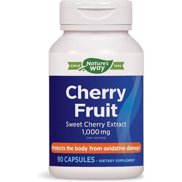  Nature's Way Cherry Fruit Extract 90 Capsules (Previously Enzymatic Therapy) 