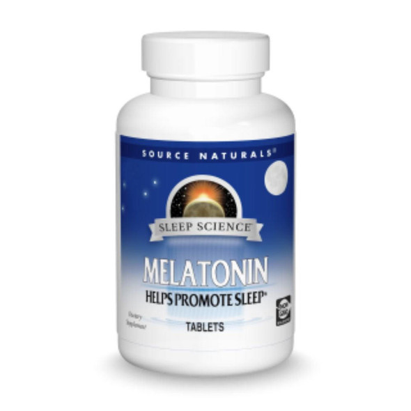  Source Naturals Melatonin 1mg 100 Tablets 