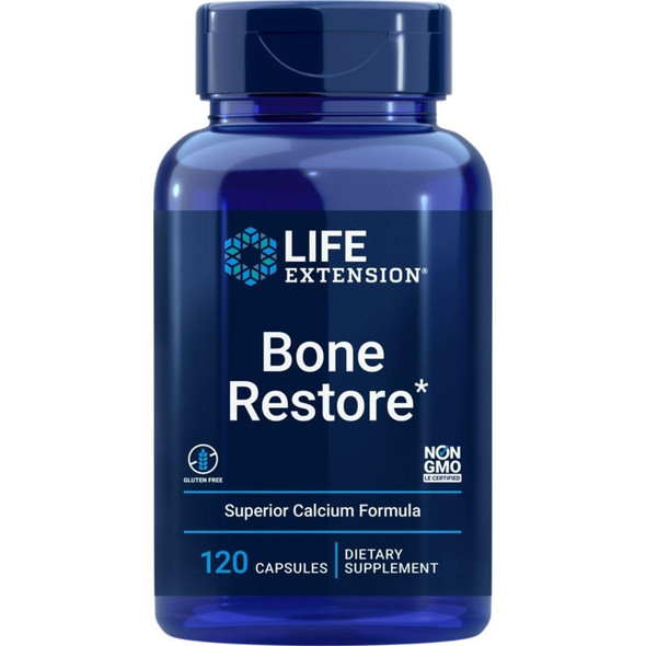  Life Extension Bone Restore 120 Capsules 