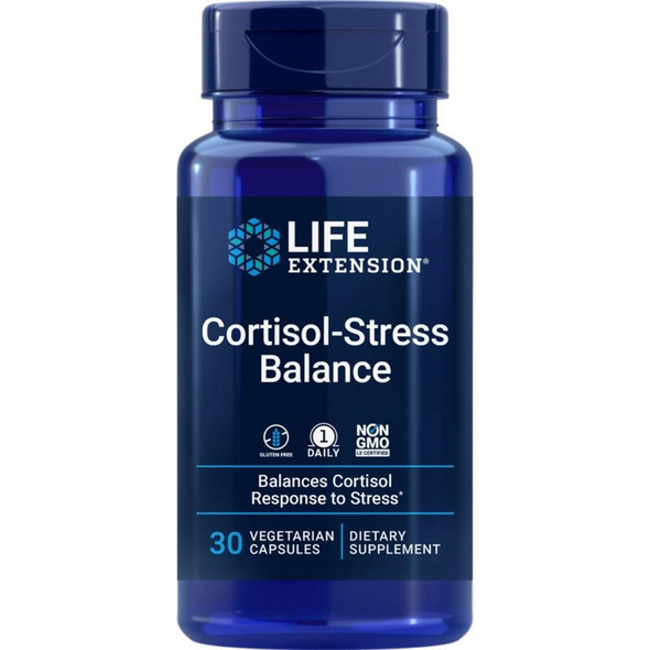  Life Extension Cortisol-Stress Balance 30 VegCaps 