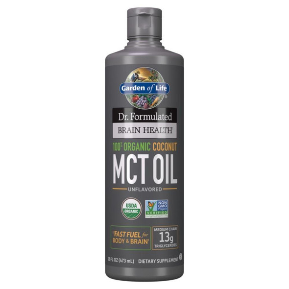  Garden of Life Dr Formulated Organic Coconut MCT Oil 32oz 