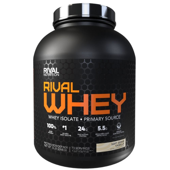 Rivalus Rival Whey 5lb Protein Powders Rivalus Soft-Serve Vanilla 