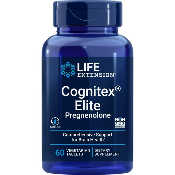  Life Extension Cognitex Elite Pregnenolone 60 Tabs 