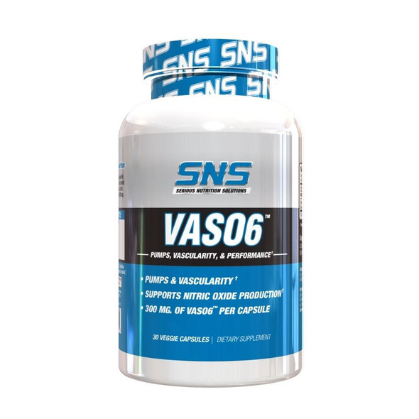  Serious Nutrition Solutions Vaso6 30 Caps 