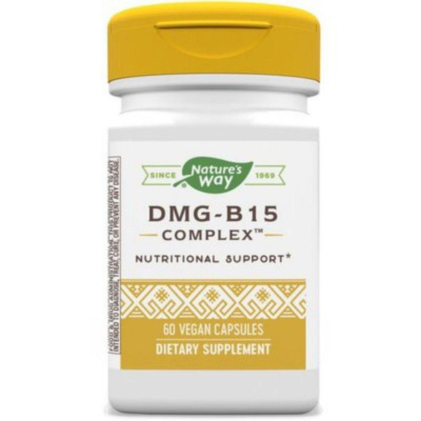  Nature's Way DMG-B15-Plus 60 Capsules (Previously Enzymatic Therapy) 