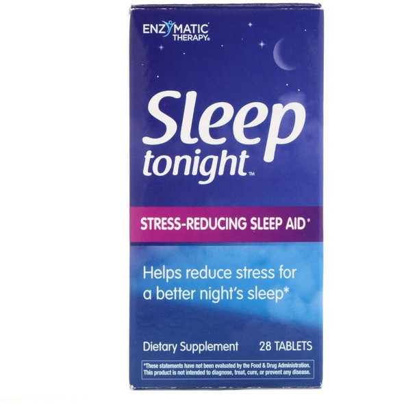  Nature's Way Sleep Tonight 28 Tablets (Previously Enzymatic Therapy) 