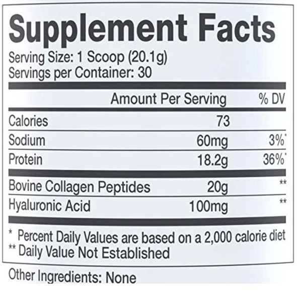 Alani Nu Collagen Powder 30 Servings Unflavored Vitamins & Minerals Alani Nu 