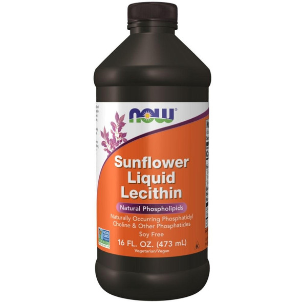  Now Foods Sunflower Lecithin Liquid 16 oz. 