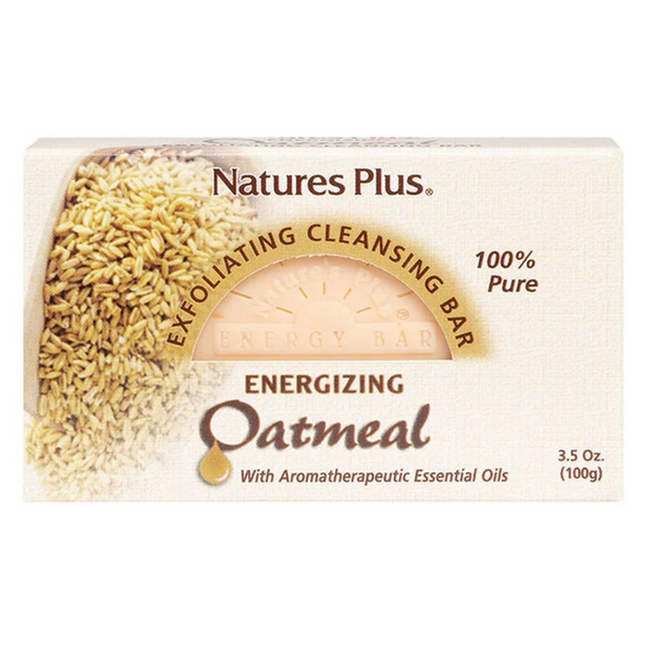  Nature's Plus Oatmeal Exfoliating Bar Soap 