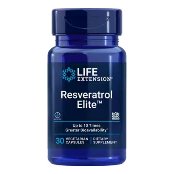  Life Extension Resveratrol 100mg 60 Veg Caps 