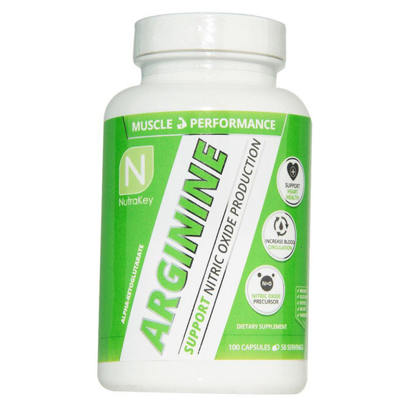 Nutrakey NutraKey Arginine 100 Capsules 