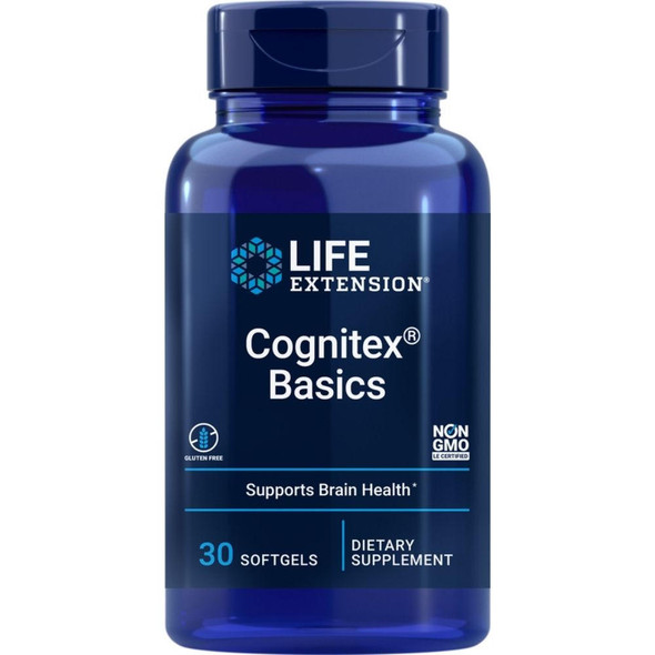  Life Extension Cognitex Basics 30 Softgels 