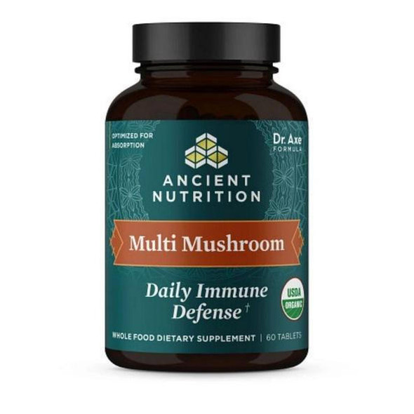  Ancient Nutrition Multi Mushroom Immune 60 Capsules 