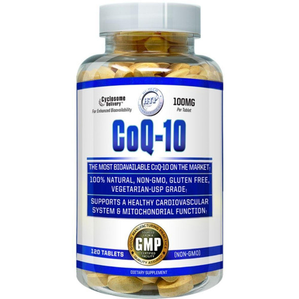  Hi-Tech Pharmaceuticals CoQ-10 100mg 120 Tablets 