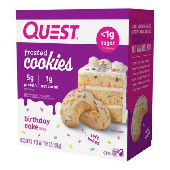  Quest Nutrition Frosted Cookies 8/box 