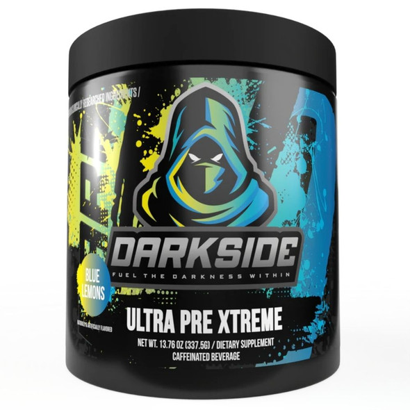 Darkside Supps Ultra Pre Xtreme 25 Servings Pre-Workouts Darkside Supps Blue Lemon 
