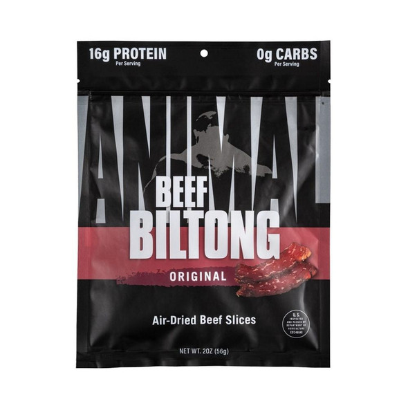 Universal Nutrition Animal Beef Biltong 2oz Foods Juices Universal Original 