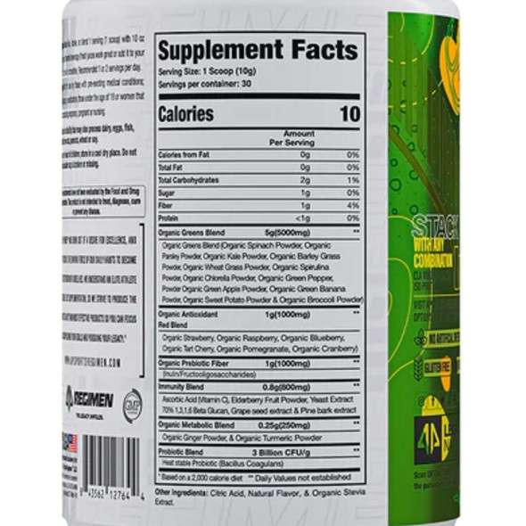  AP Sports Regimen Greens and Fruit 30 Servings 