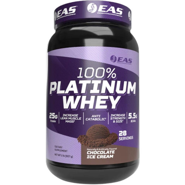  EAS 100% Platinum Whey Protein 2lbs 