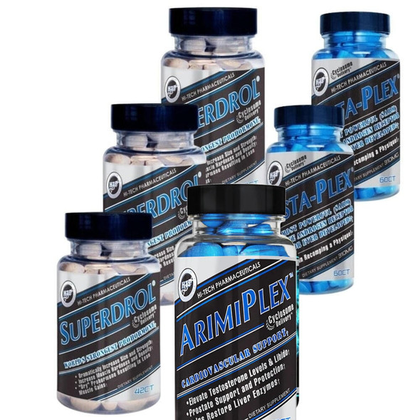  Hi-Tech Pharmaceuticals 12 Week Mass Bulk Cycle Prohormone Stack 