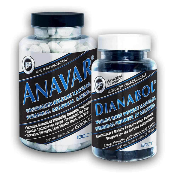  Hi-Tech Pharmaceuticals Anavar & Dianabol Stack 