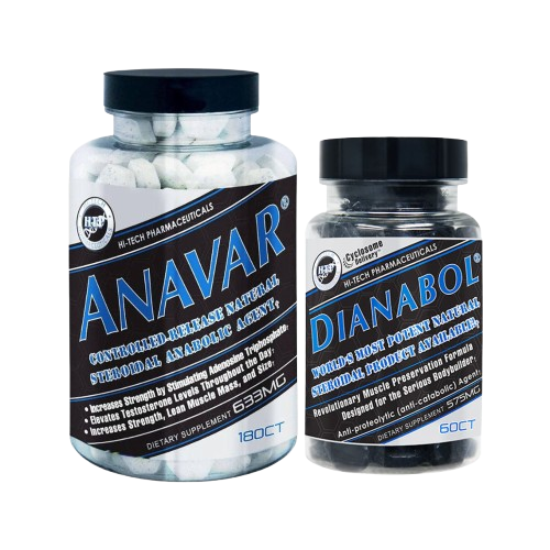  Hi-Tech Pharmaceuticals Anavar & Dianabol Stack 