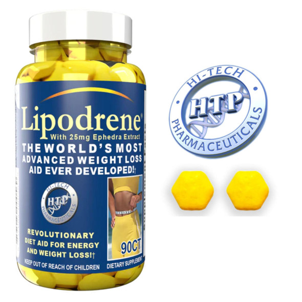 Hi-Tech Pharmaceuticals Lipodrene® Fat Burner w/ Ephedra 90 Tablets by Hi-Tech Pharmaceuticals 