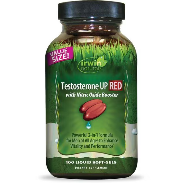  Irwin Naturals Testosterone Up RED 100ct 