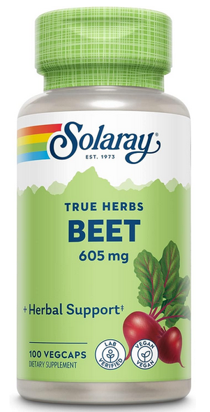  Solaray Beet Root 605mg 100 Veg Caps 