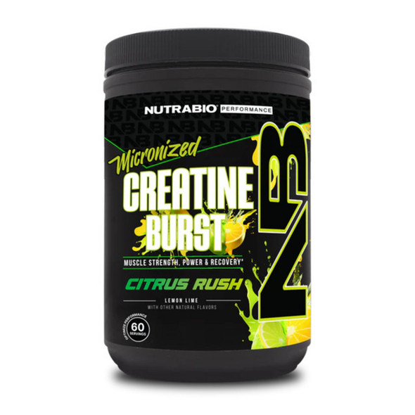 NutraBio Nutrabio Micronized Creatine Burst 60 Servings 