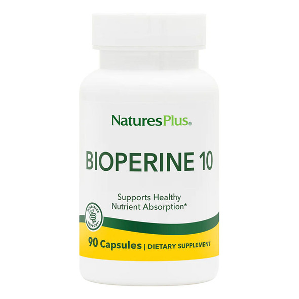  Nature's Plus Bioperine 10mg 90 Veg Caps 