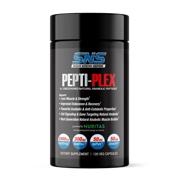  Serious Nutrition Solutions Pepti-Plex 120 Veg Caps 