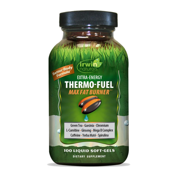  Irwin Naturals Extra Energy Thermo-Fuel Max Fat Burner 100 Count 