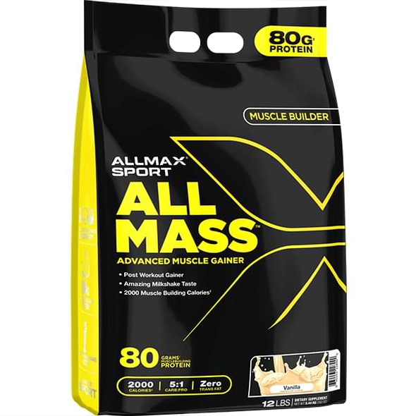  Allmax Nutrition Allmass Advanced Muscle Gainer 57 Scoops 