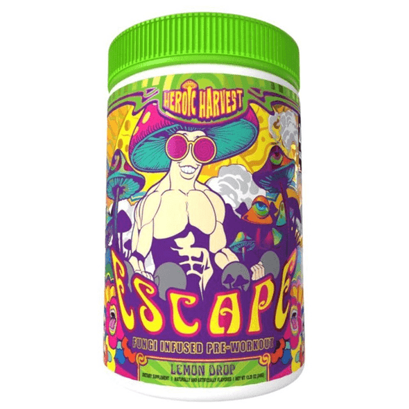  Heroic Harvest Escape Fungi & Mushroom Infused Pre-Workout 